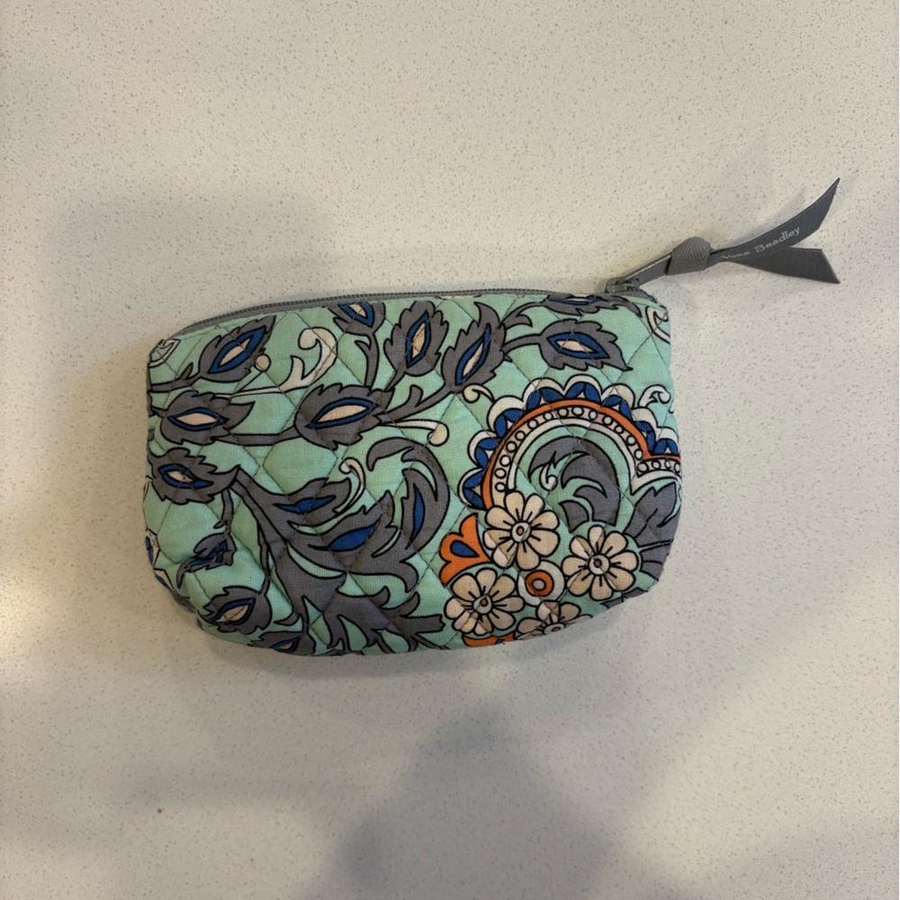 Vera Bradley Cosmetic Pouch with Mirror